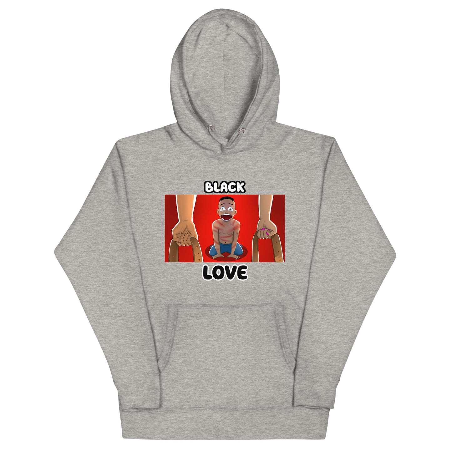 Double Black Love Hoodie