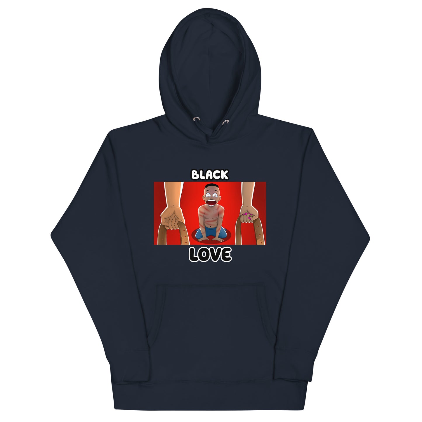 Double Black Love Hoodie