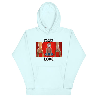 Double Black Love Hoodie