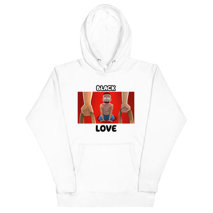 Double Black Love Hoodie